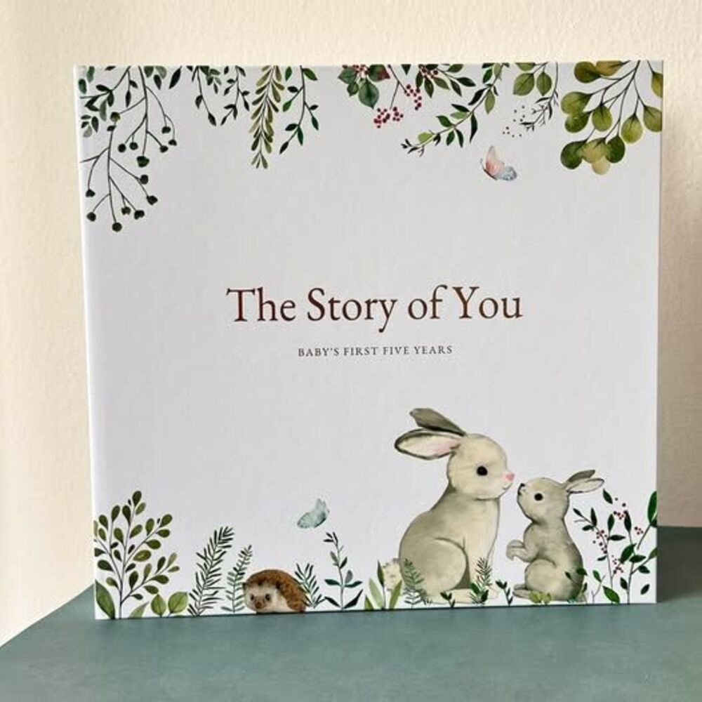 Ziri & Zane The Story of You Baby Memory Book, First 5 Years Woodland Journal